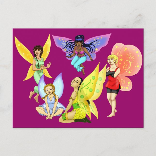 Fairies Postcard (Front)