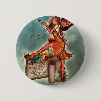 Fairies Rule! 2 Inch Round Button