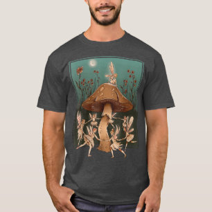 Fairies Vintage Mushroom  T-Shirt