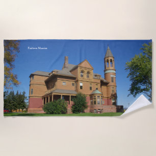 Fairlawn Mansion beach towel