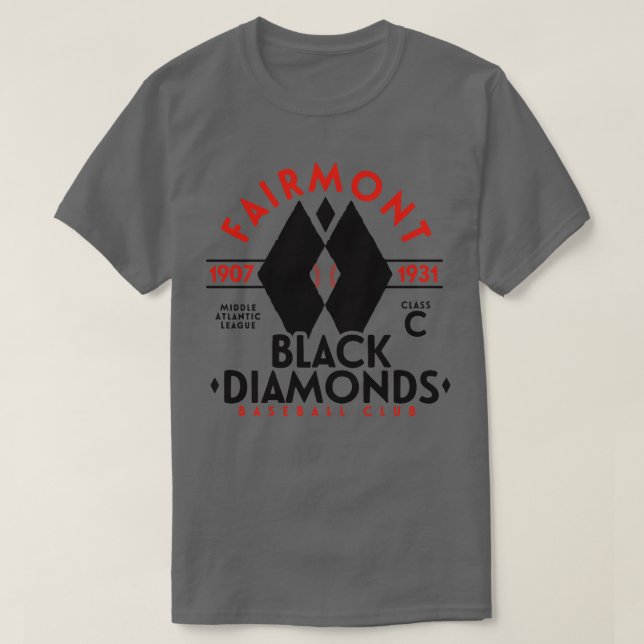 Fairmont Black Diamonds T-Shirt (Design Front)