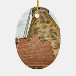 Fairport Harbour Lighthouse Ceramic Ornament