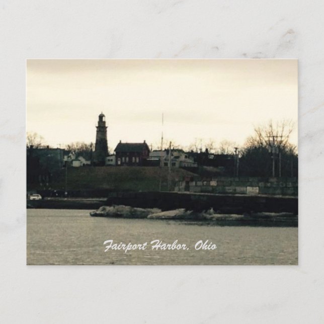 Fairport Harbour, Ohio photo Carte postale (Devant)
