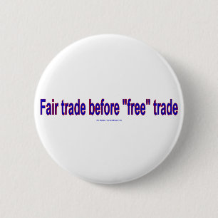 FairTradeBeforeFree 2 Inch Round Button