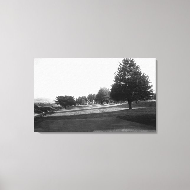 Fairway Lake Gold Course View at the Olympic Canvas Print (Front)