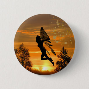 Fairy  2 inch round button