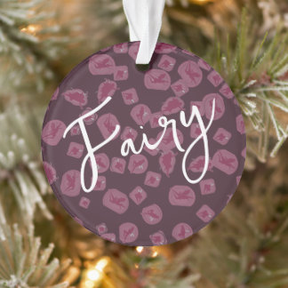 Fairy Acrylic Ornament to personalize
