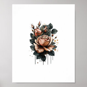 Fairy Aesthetic Goblincore And  Cottagecore Mushro Poster