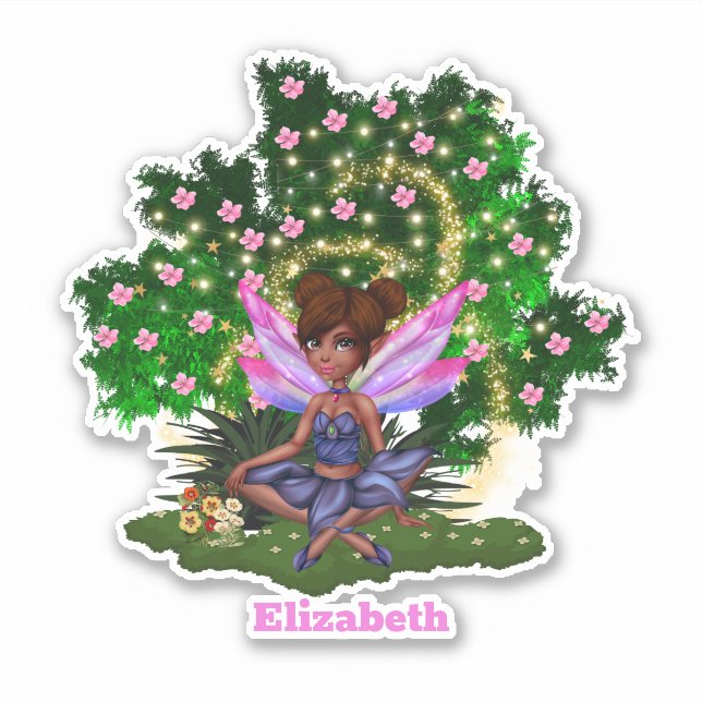 Fairy African American cherry blossom tree name (Front)