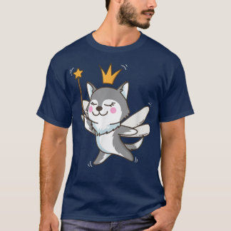 Fairy Alaskan Malamute Dog Mystical Pet Fairy Love T-Shirt