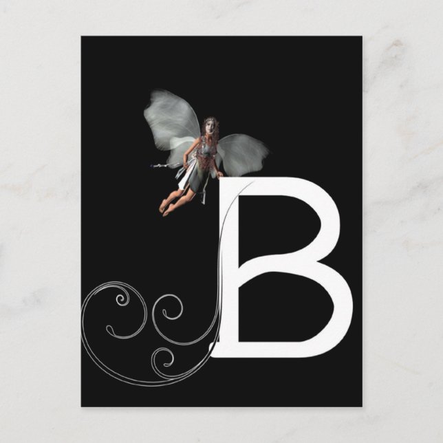 Fairy Alphabet Postcard (Front)