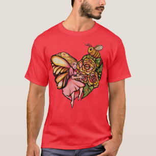 Fairy and Bee spring nature lovers T-Shirt