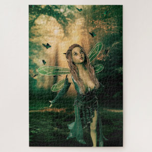 Fairy and Butterflies Jigsaw Puzzle