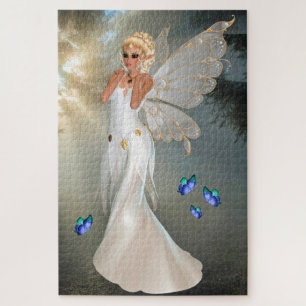 Fairy and Butterflies Jigsaw Puzzle
