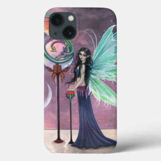 Fairy and Dragon Fantasy Art iPhone 13 Case