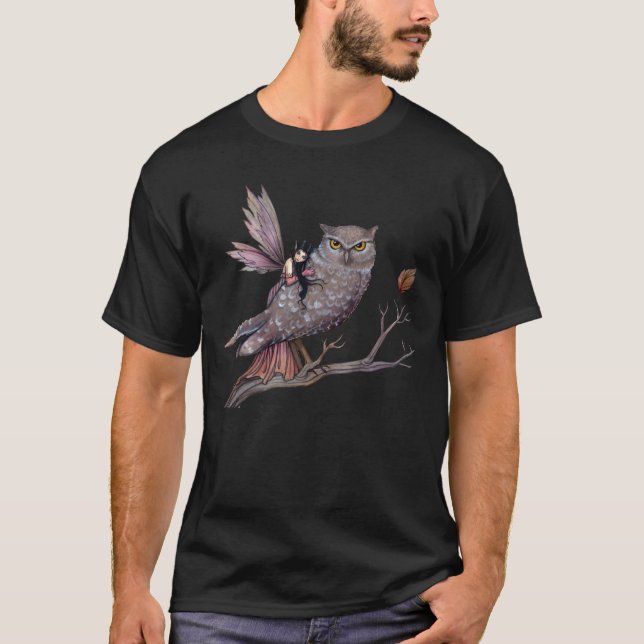 Fairy and Owl T-Shirt (Front)