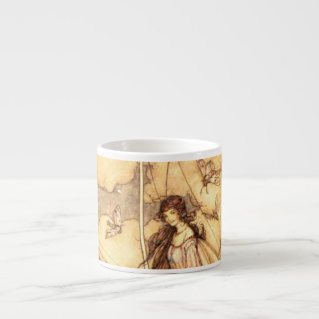 Fairy Arthur Rackham Espresso Cup (Front)