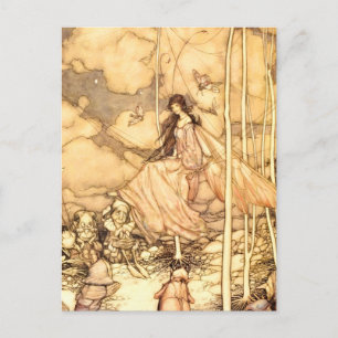 Fairy Arthur Rackham Holiday Postcard