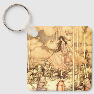 Fairy Arthur Rackham Keychain