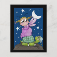 Fairy Baby wakes up Mr. Turtle