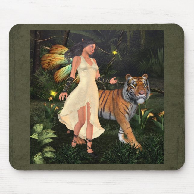 Fairy Beastmaster Mouse Pad (Front)