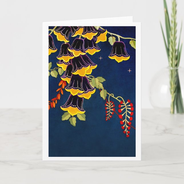 "Fairy Bells" Blank Greeting Card (Front)