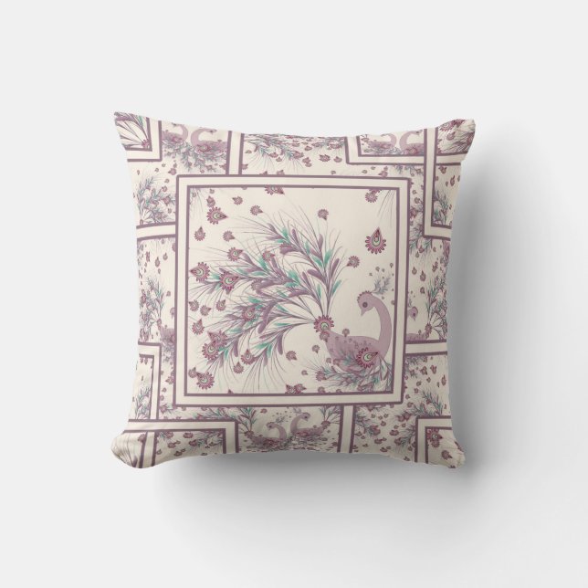 Fairy bird. throw pillow (Front)