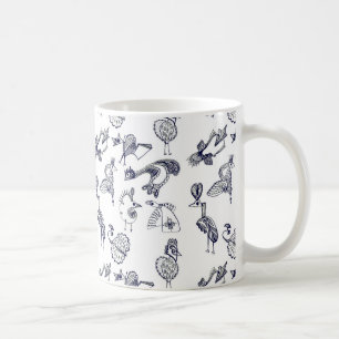 Fairy birds coffee mug