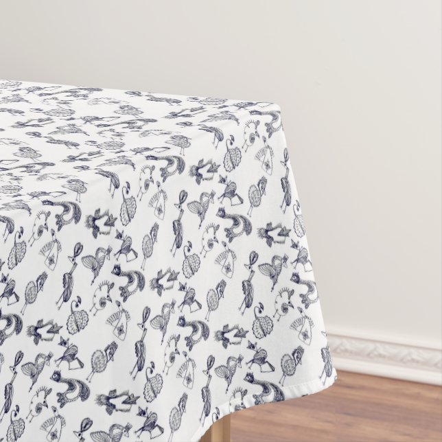 Fairy birds tablecloth (In Situ)
