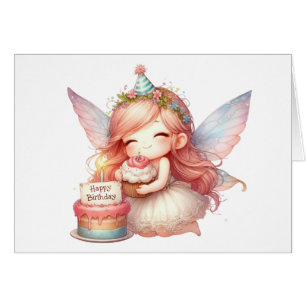 Fairy Birthday Card