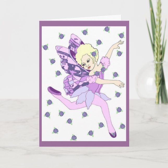 Fairy Birthday Card (Front)