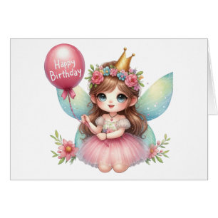 Fairy Birthday Card