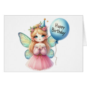 Fairy Birthday Card