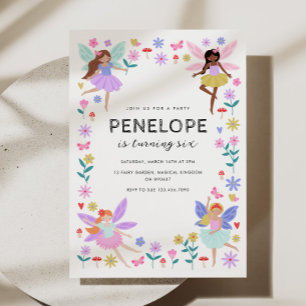 Fairy Birthday Invitation