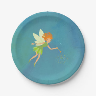 Fairy Birthday Party Plates