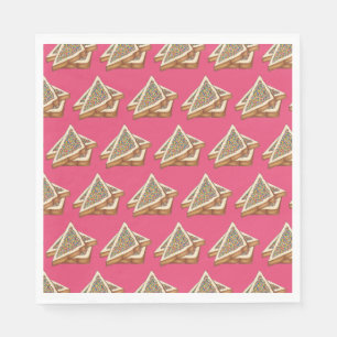 Fairy Bread Hundreds and Thousands Australian Food Napkin