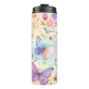 Fairy Butterflies Thermal Tumbler