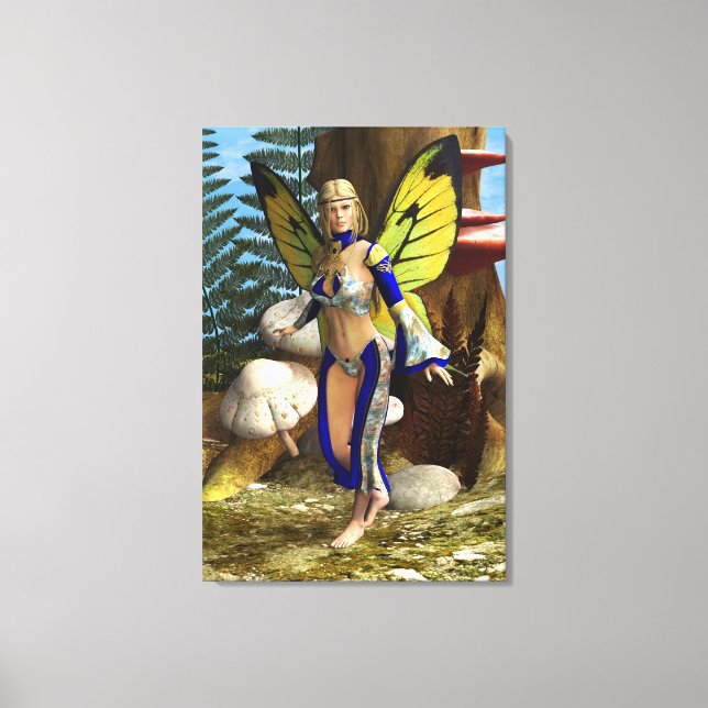 Fairy Butterfly Canvas Print (Front)