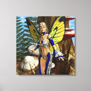 Fairy Butterfly Canvas Print