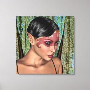 Fairy Butterfly Canvas Print