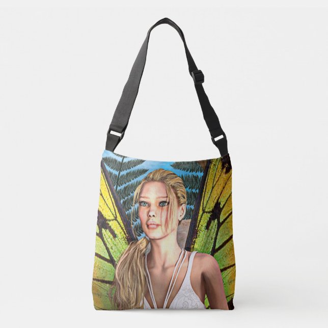 Fairy Butterfly Crossbody Bag (Front)