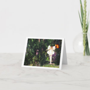 Fairy Butterfly Dance card