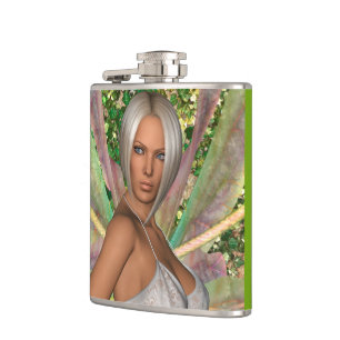 Fairy Butterfly Hip Flask