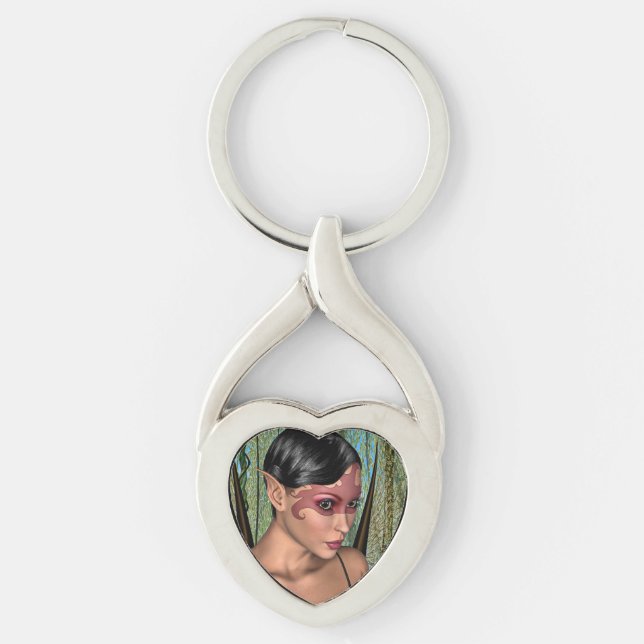 Fairy Butterfly Keychain (Front)