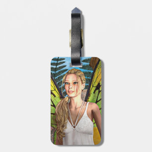 Fairy Butterfly Luggage Tag