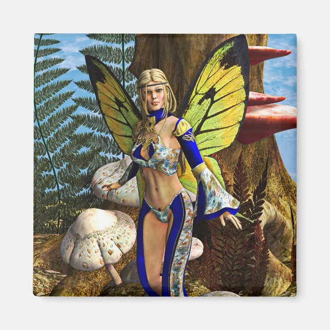 Fairy Butterfly Magnet (Front)