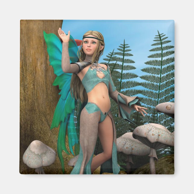 Fairy Butterfly Magnet (Front)