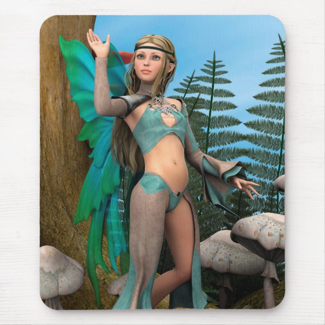 Fairy Butterfly Mouse Pad (Front)