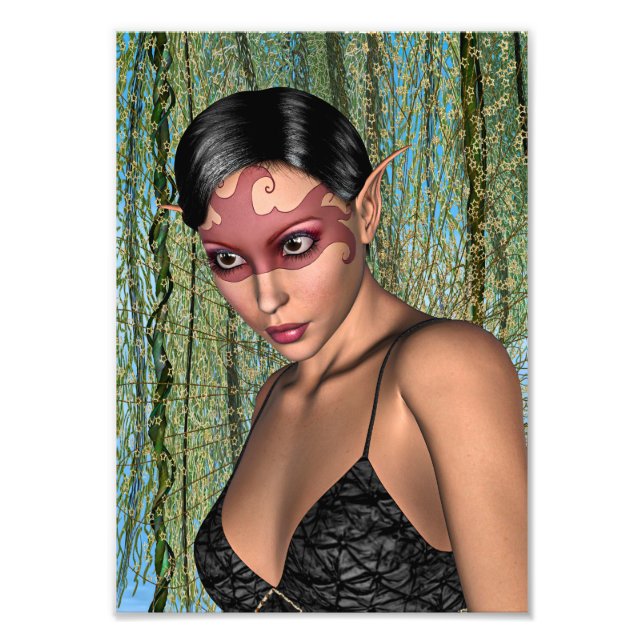 Fairy Butterfly Photo Print (Front)