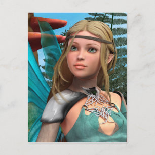 Fairy Butterfly Postcard